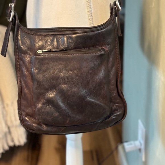 FOSSIL Brown Leather Crossbody bag - Picture 4 of 7